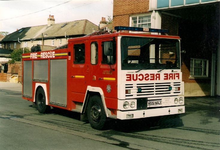 H551 NAJ Dennis Fire Rescue Cleveland