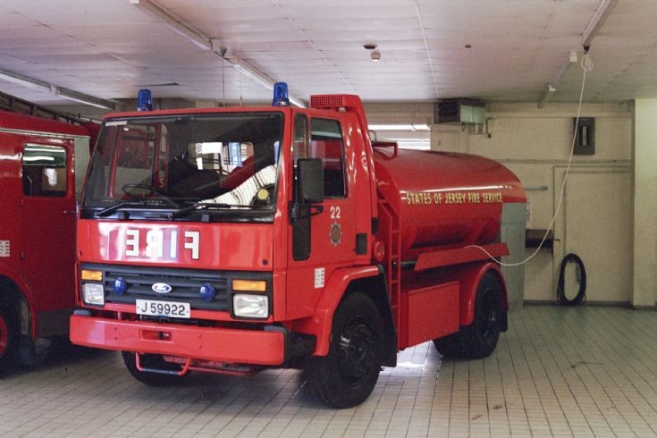 States of Jersey Ford Cargo WrC 1990.