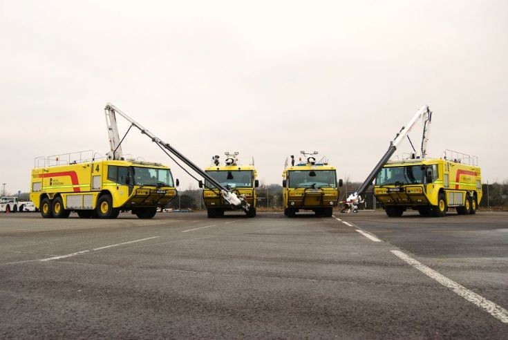 Bristol Airport Cobras line-up