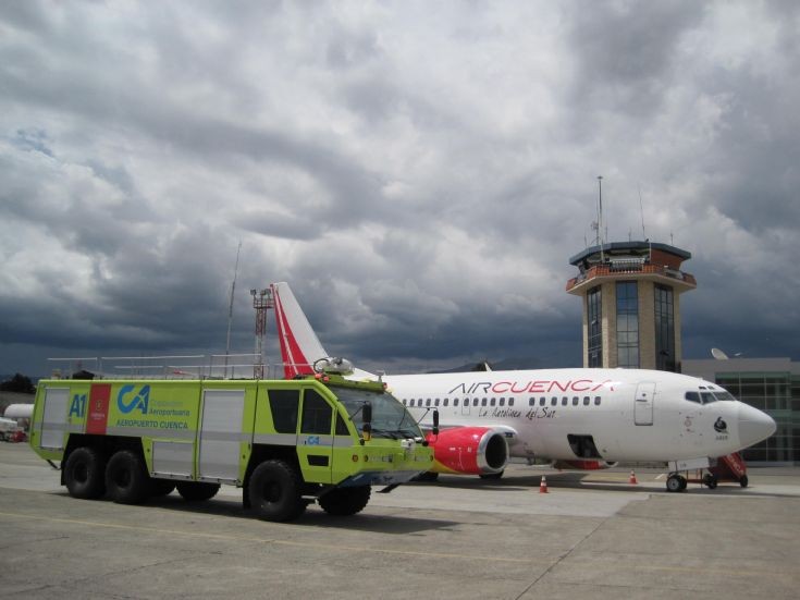 Rosenbauer Panther Cuenca, Ecuador Airport,