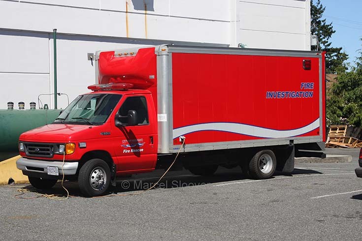 Fire investigation unit Nanaimo FD