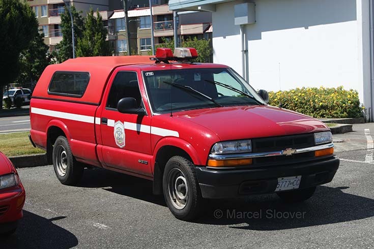 Chevrolet S10 Nanaimo Fire dept.