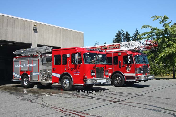 Ladder and pump station 2 Nanaimo