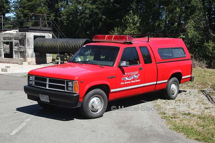 Dodge Dakota Nanaimo Fire dept Canada