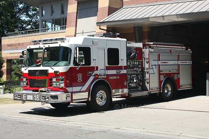 Engine 18 Vancouver Fire department