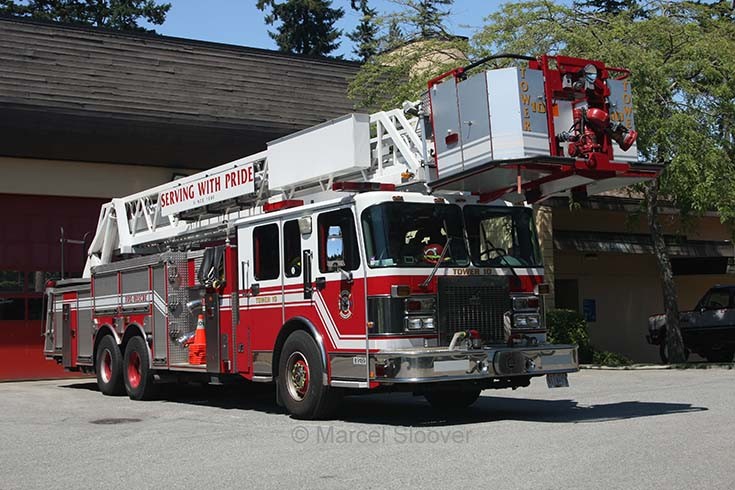 Tower 10 Vancouver Fire department