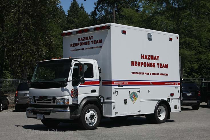 HazMat tender Ford Vancouver Fire department