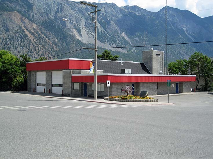 Lillooet Fire hall BC Canada