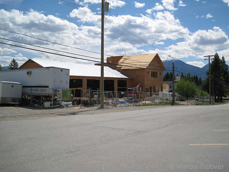 New Radium Hot Springs Fire hall