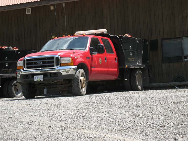 Ford F550 Bush Fire unit BC Canada