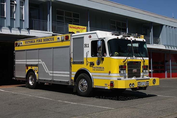Rescue 1 Victoria Fire department