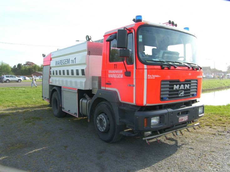 Man Brandweer Waregem TW-1