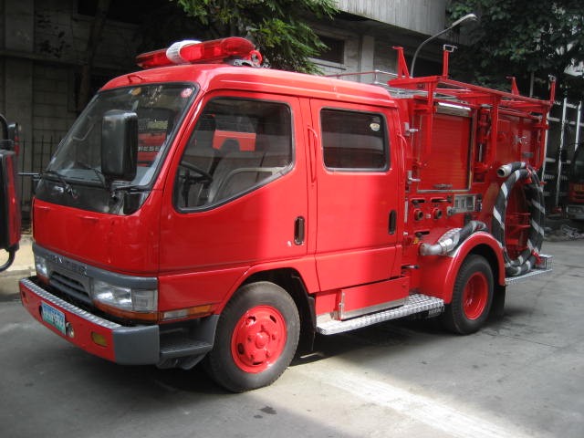 Mitsubishi Canter Double Cab Morita Fire Truck