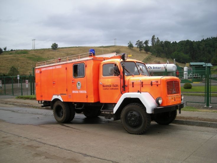 Magirus Deutz, BRIF, Bomberos de Temuco