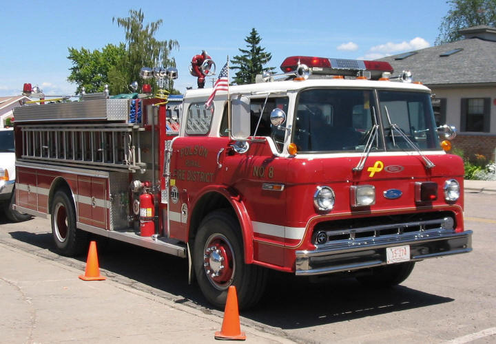 Fire Engines Photos Polson MT Central States / Ford C