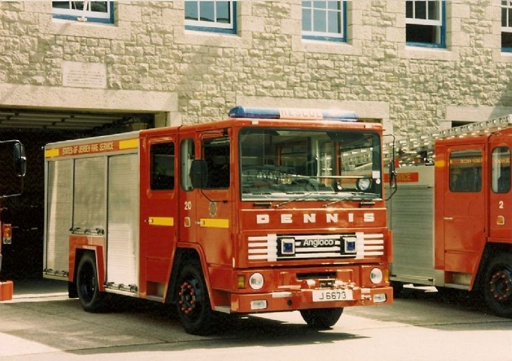 States of Jersey Fire Service Dennis J6673