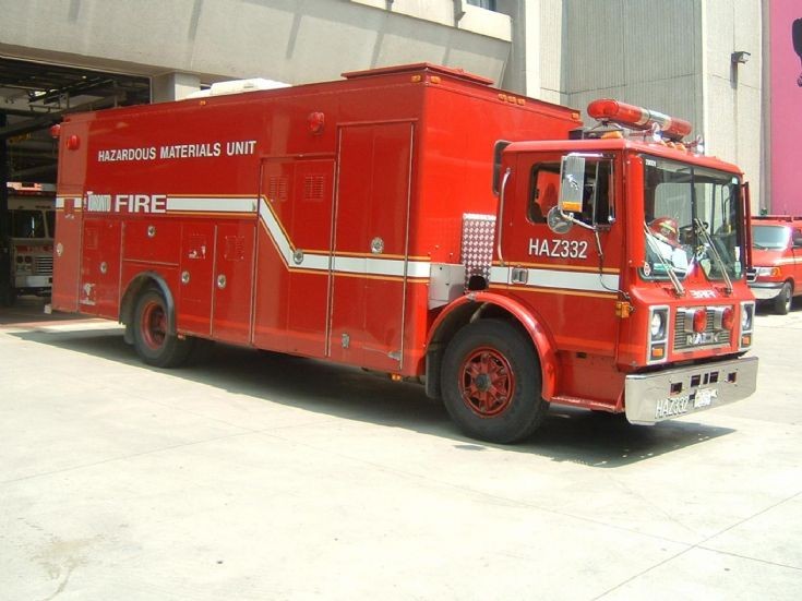 Toronto Hazmat Unit Mack Toronto FD