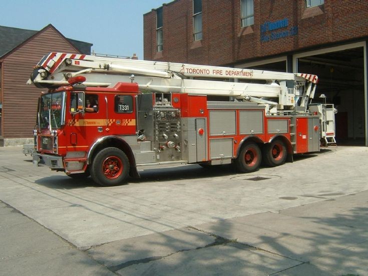 truck 331 Toronto Fire dept Mack