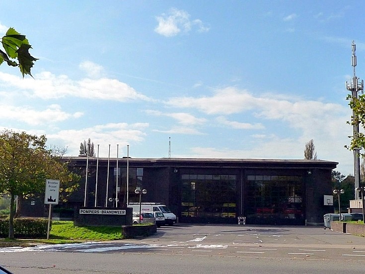 Brussels Fire station VUB Belgium