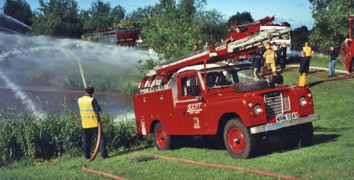 Preston Hall Fire Engine Rally Pump Test 2006
