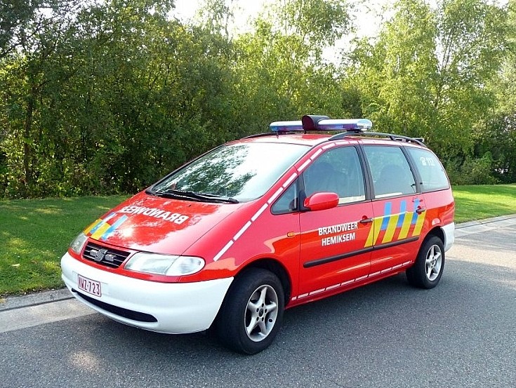 Brandweer Hemiksem Seat Alambra