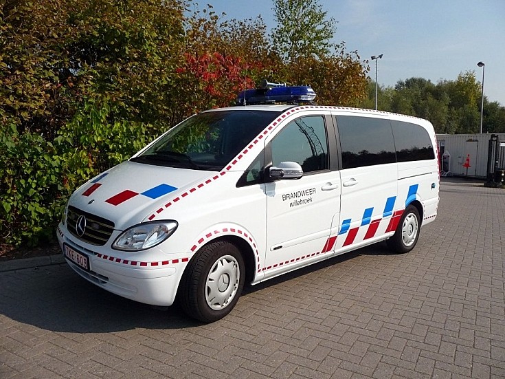 Brandweer Willebroek Mercedes Vito