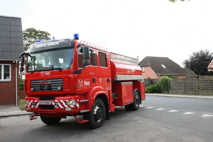 Falck MAN watercarrier Hampden Denmark