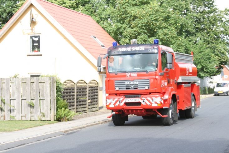 Falck watercarrier in Hampden Denmark