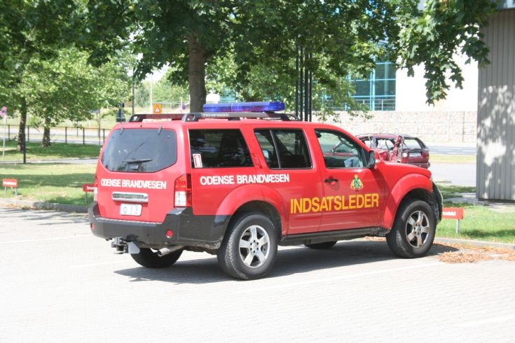 Nissan Odense Fire department back