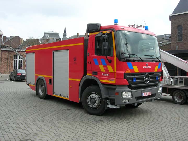Watertanker Mercedes Fire Brigade Namur