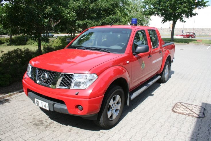 Nissan pickup Odense Fire department.