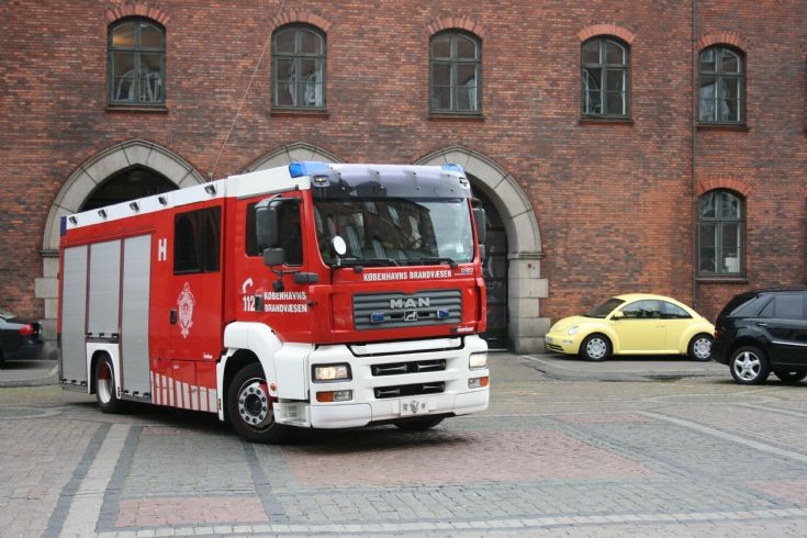 Copenhagen Fire department MAN Rosenbauer