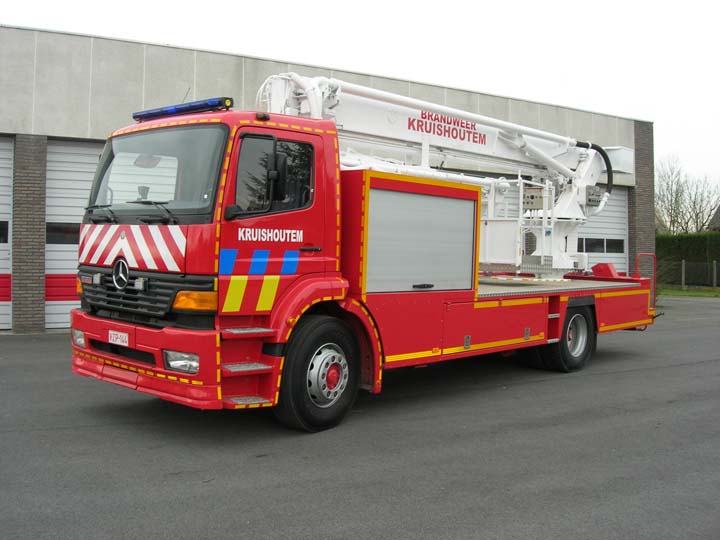 Hydraulic Platform Fire Brigade Kruishoutem