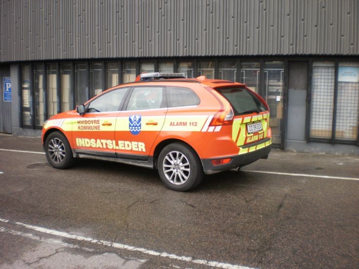 Volvo Hvidovre Fire department back