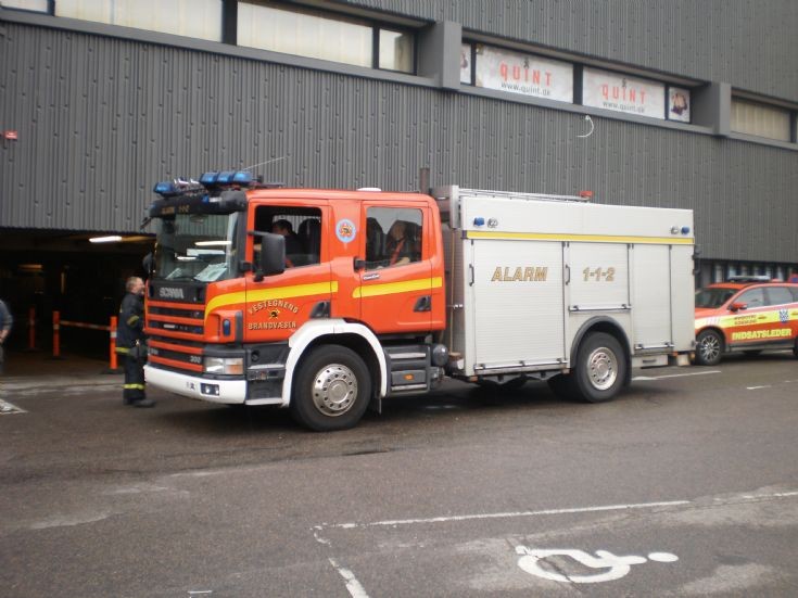 Vestegnes fire department Scania 