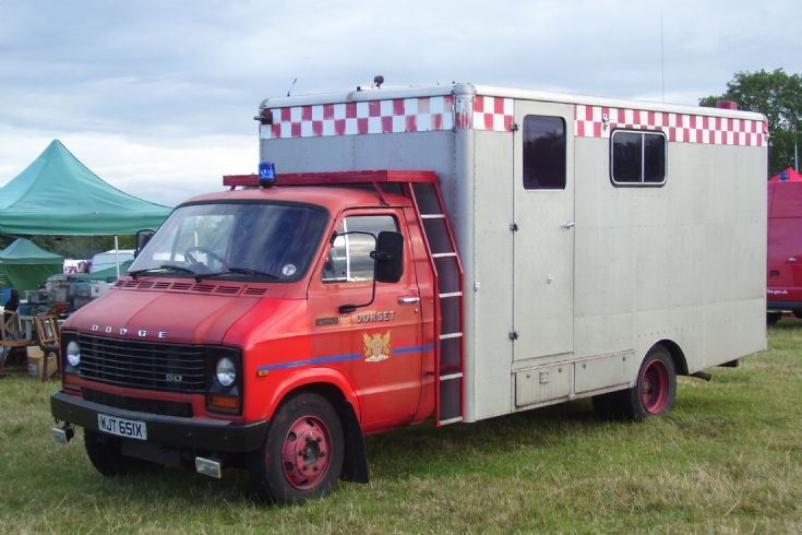 1982 Dodge 50 Incident Control Unit.