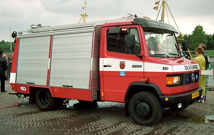 Mercedes 709D Brandweer Akzo Sassenheim