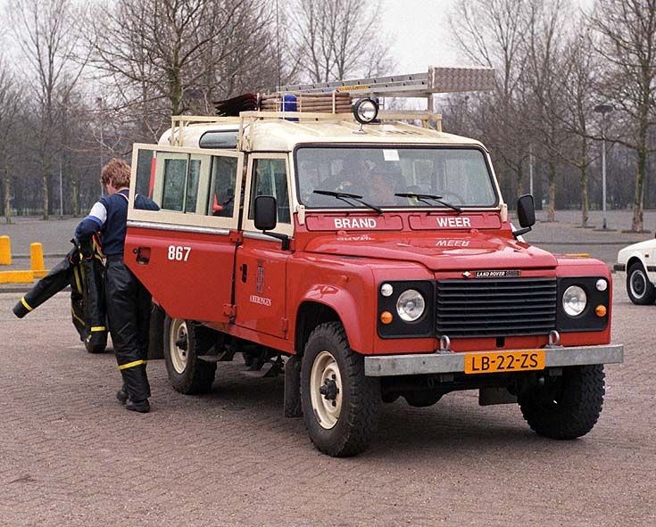 Brandweer Amerongen Land Rover