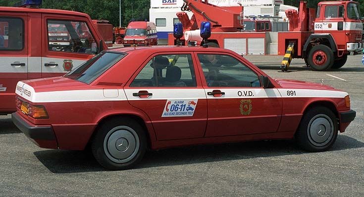 Brandweer Amstelveen Mercedes 190D