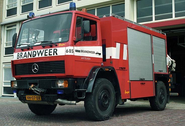 Rescue truck Amstelveen Mercedes VH-07-DX
