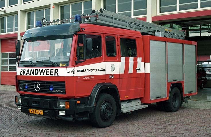 Mercedes 1124F brandweer Amstelveen