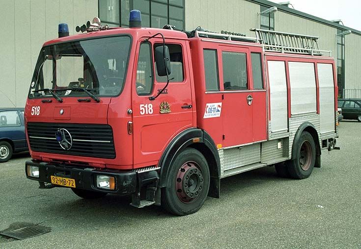 Brandweer Amsterdam Mercedes 1017