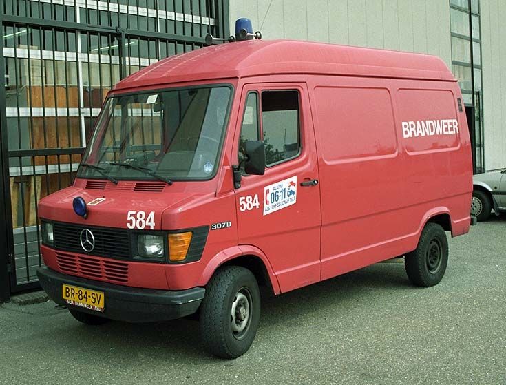 Brandweer Amsterdam Mercedes 307D