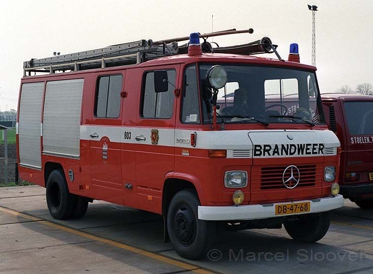 Brandweer Arkel Mercedes 608D