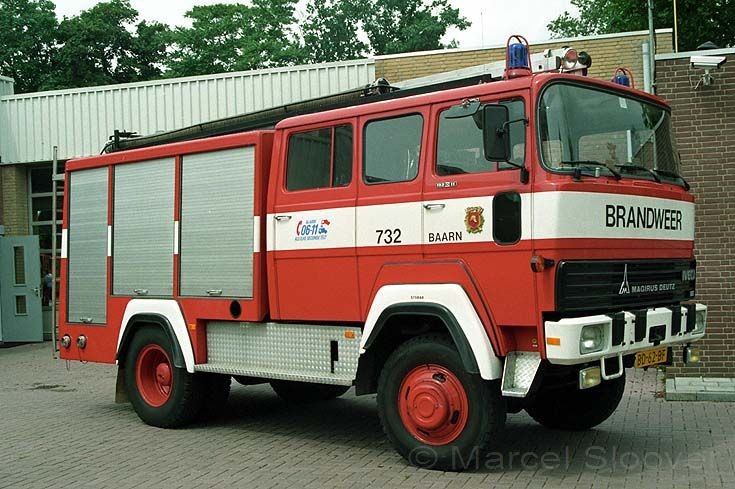 Magirus Deutz 192D11 Brandweer Baarn