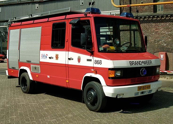 Brandweer Bergschenhoek Mercedes 