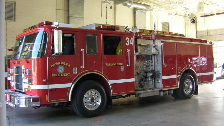 Pierce Pumper Pasadena CA