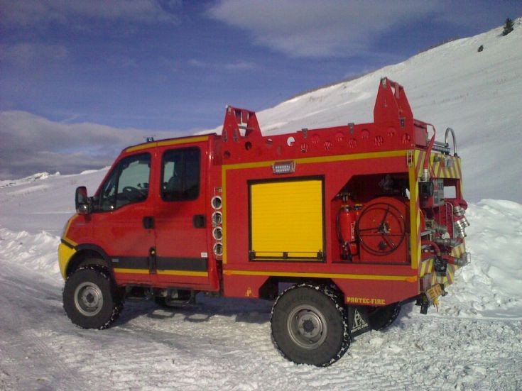 Vehicule Intervention Tout Terrain Iveco