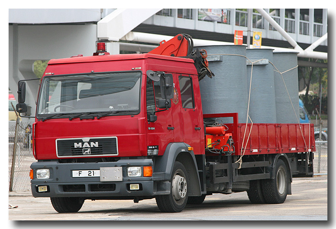 MAN Cargo Lorry Hong Kong Fire Services