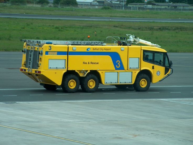 Crashtender Belfast City Airport